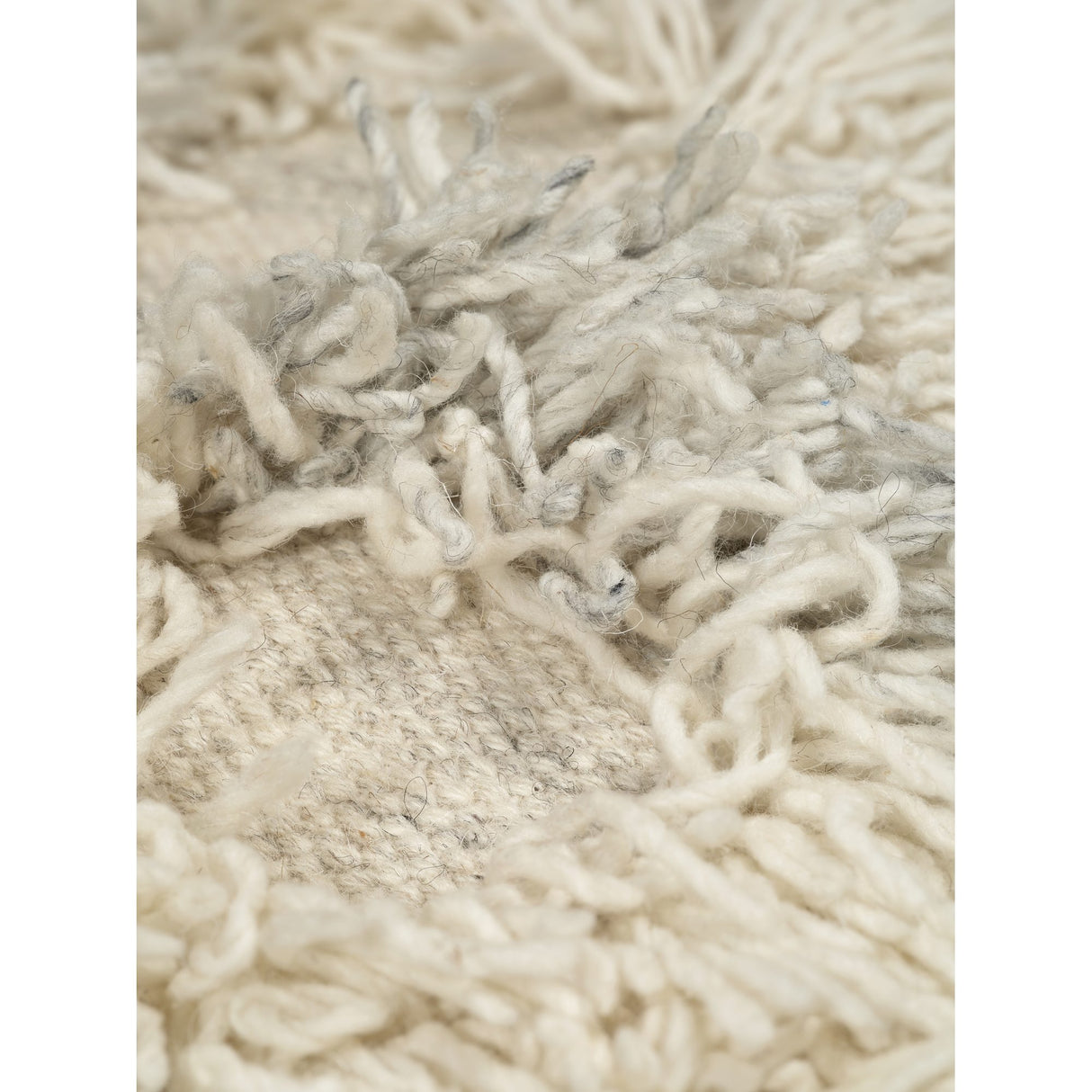 Rio 55x55 cm Puff Ivory/Melange