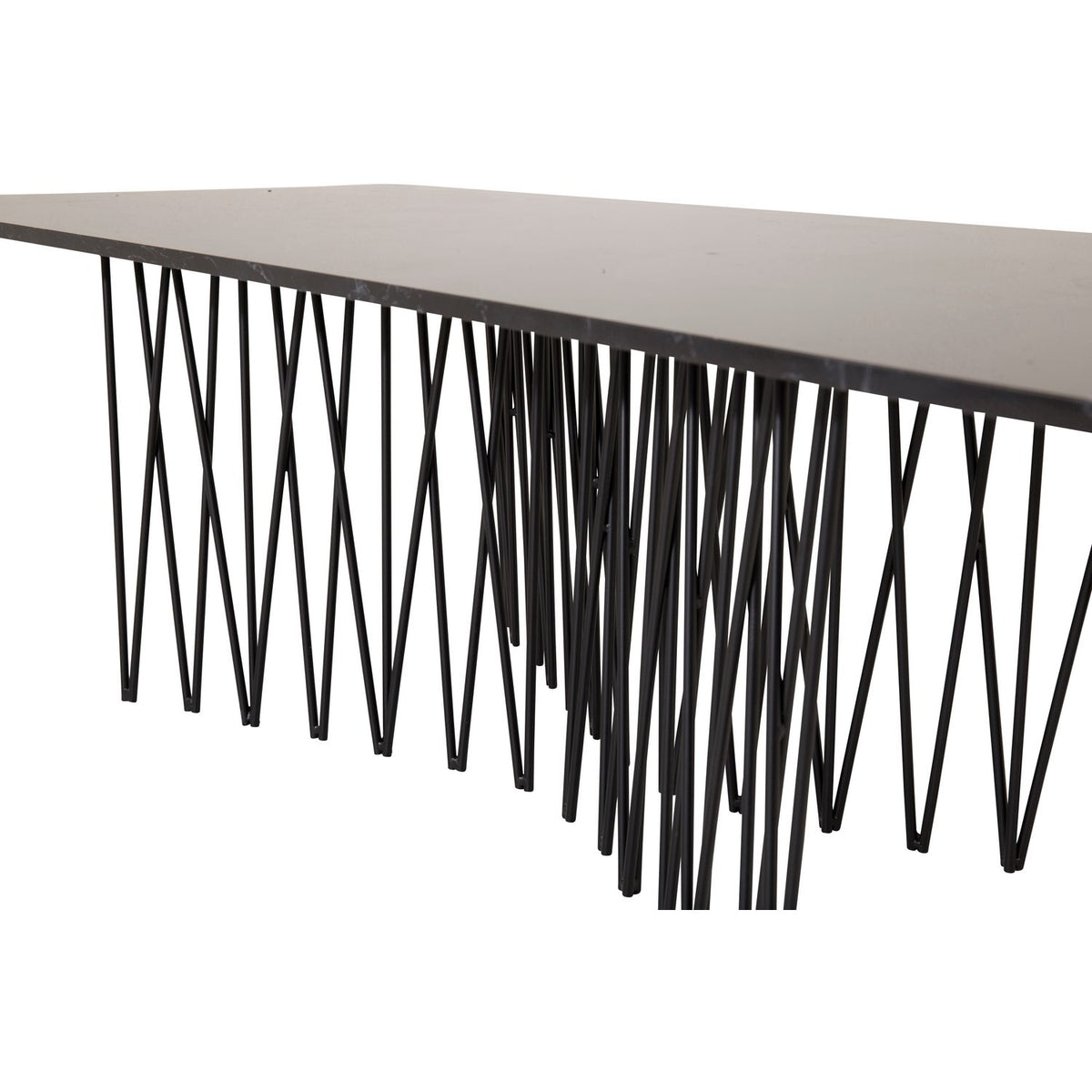 Sten Soffbord Svart, 43 x 140 x 60