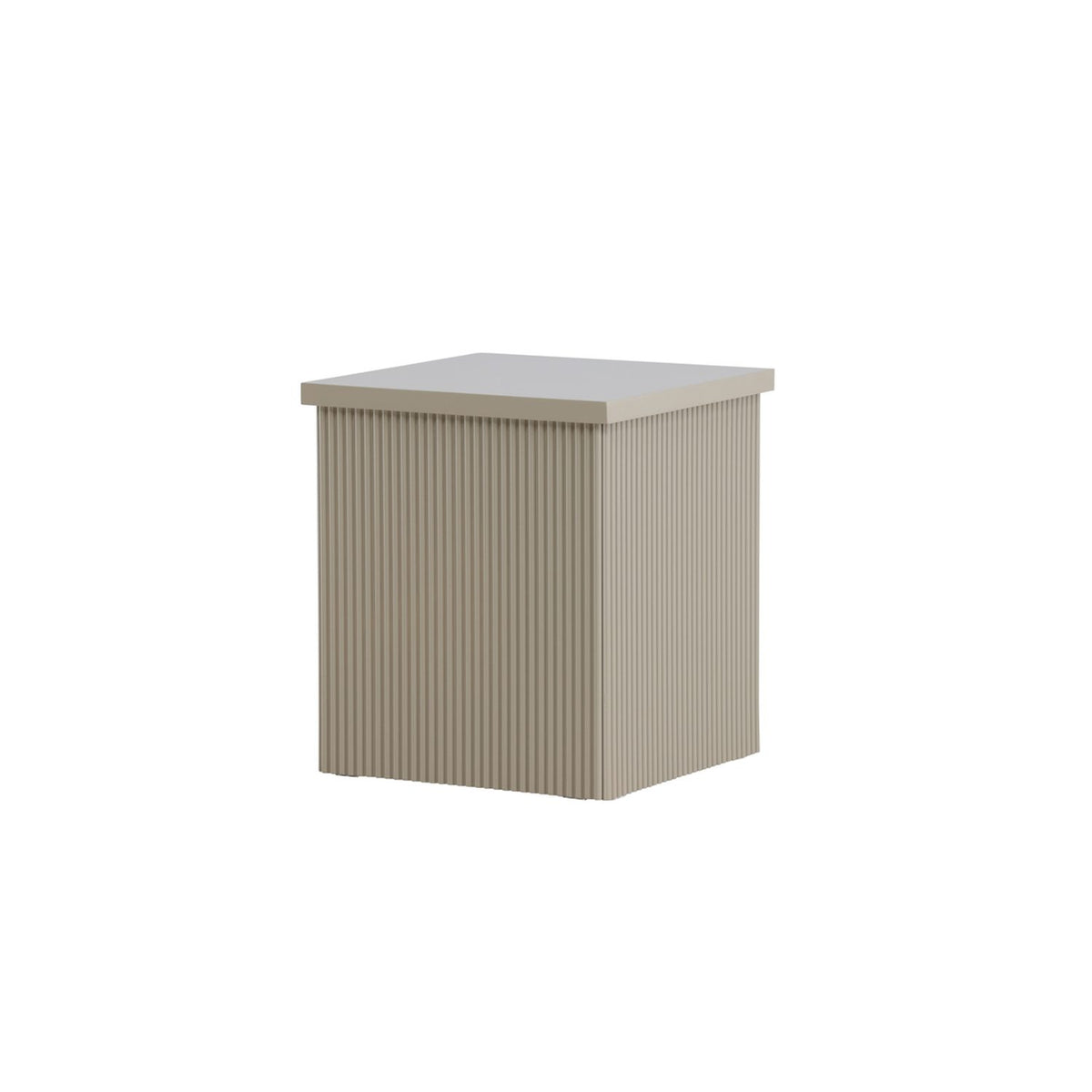 Lenox Sidobord Beige, 40 x 40