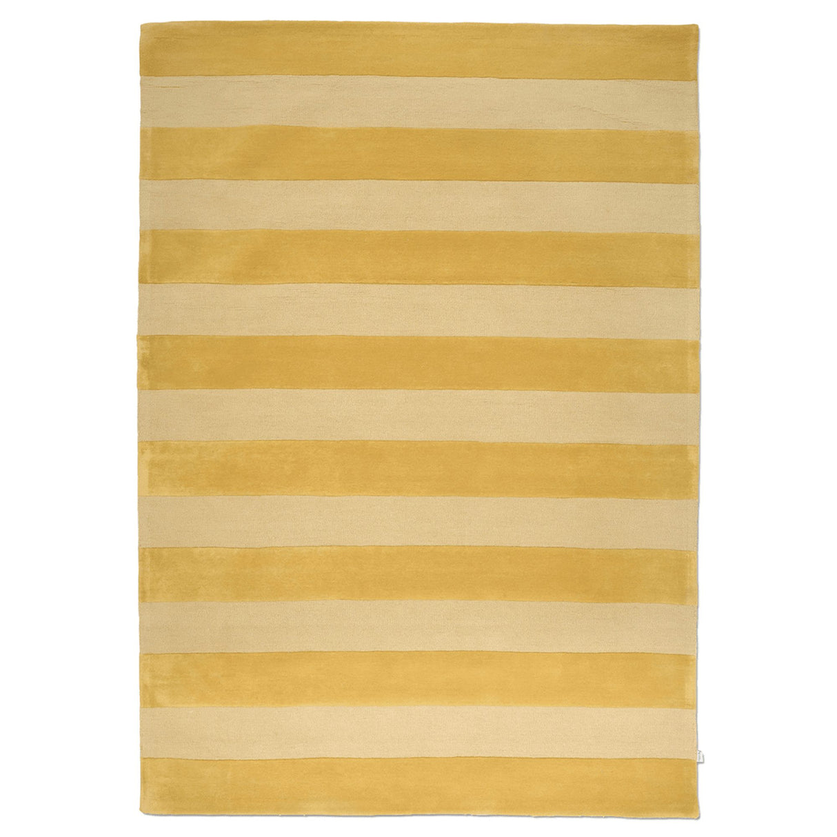 Stripe Boucle Matta Gul