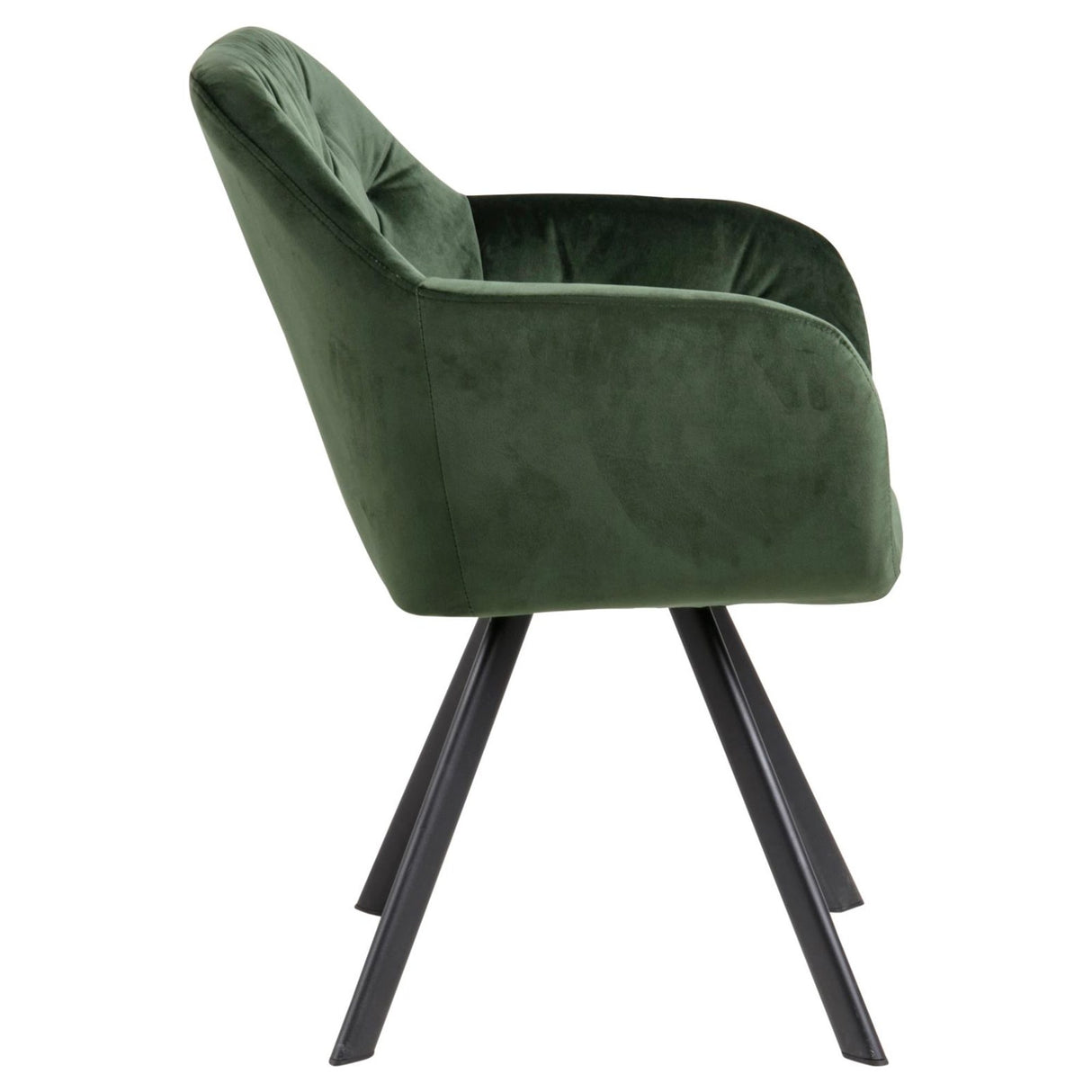 Katie Karmstol Vic tyg Skogsgrön