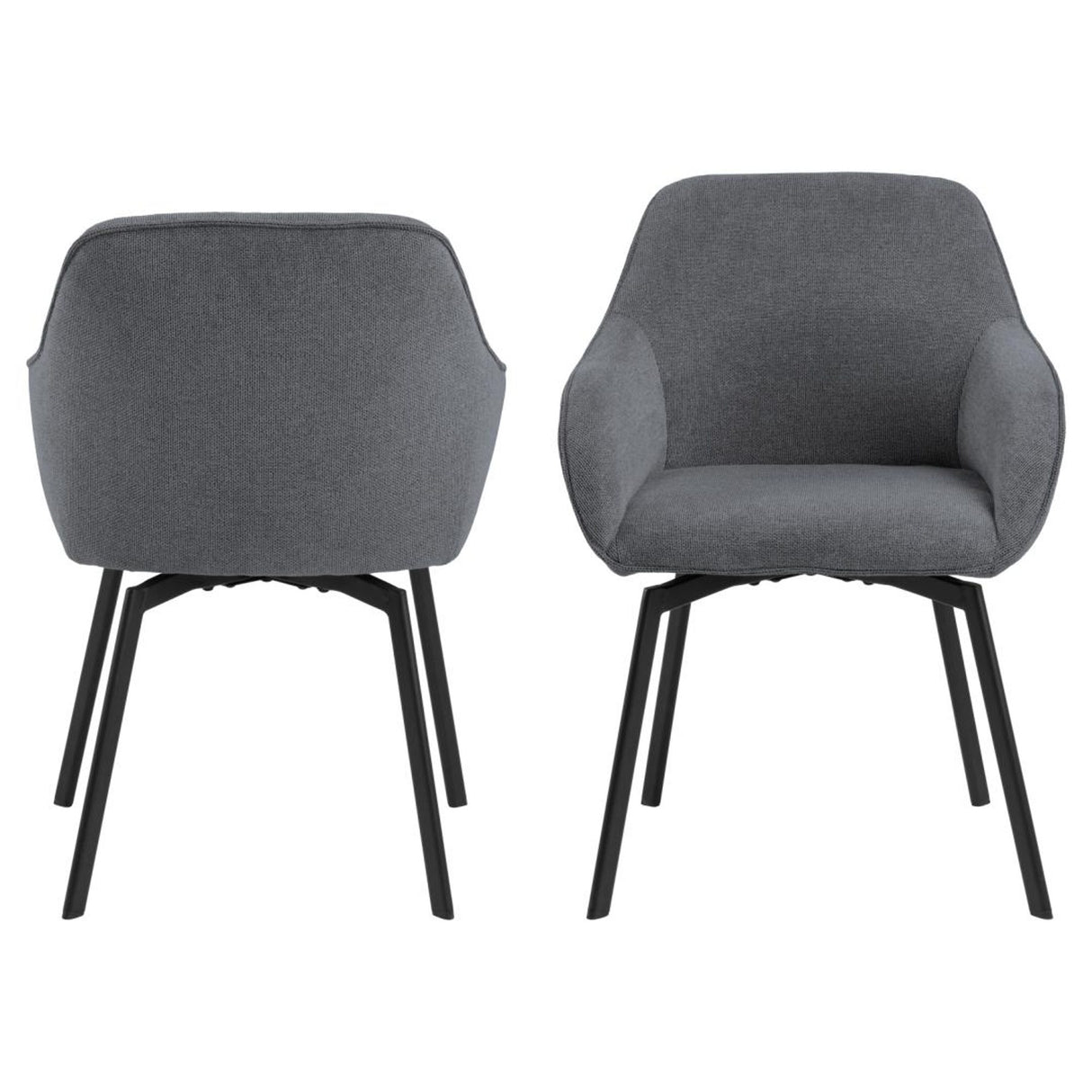 Misou Karmstol Caso tyg Antracit