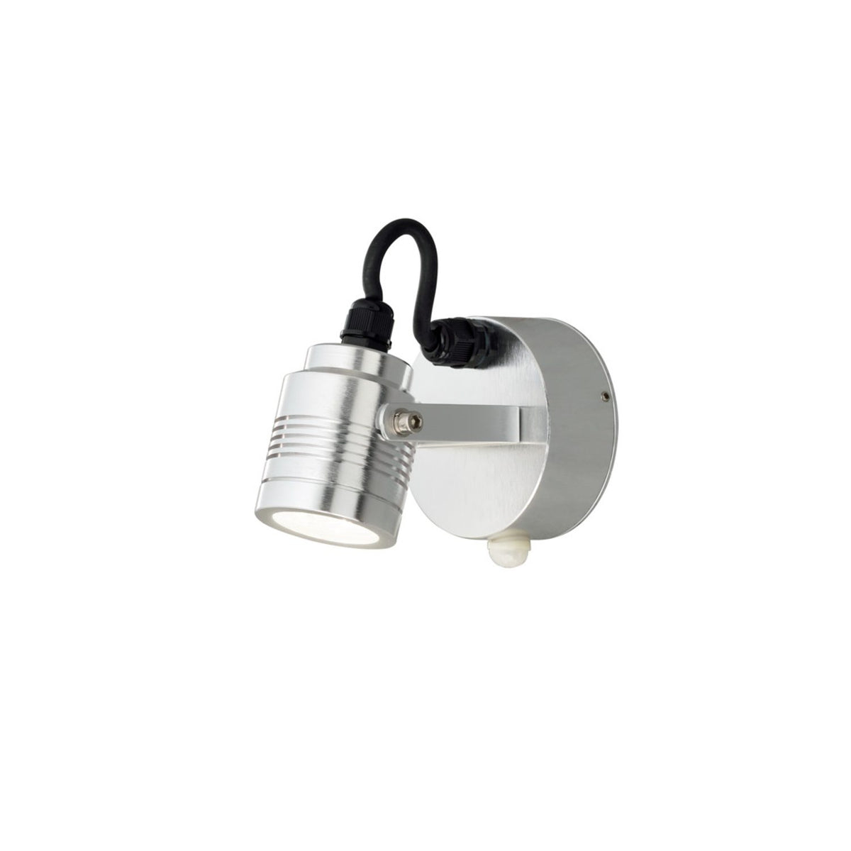 Monza HP-LED 3W Justerbar Vägglampa Ute