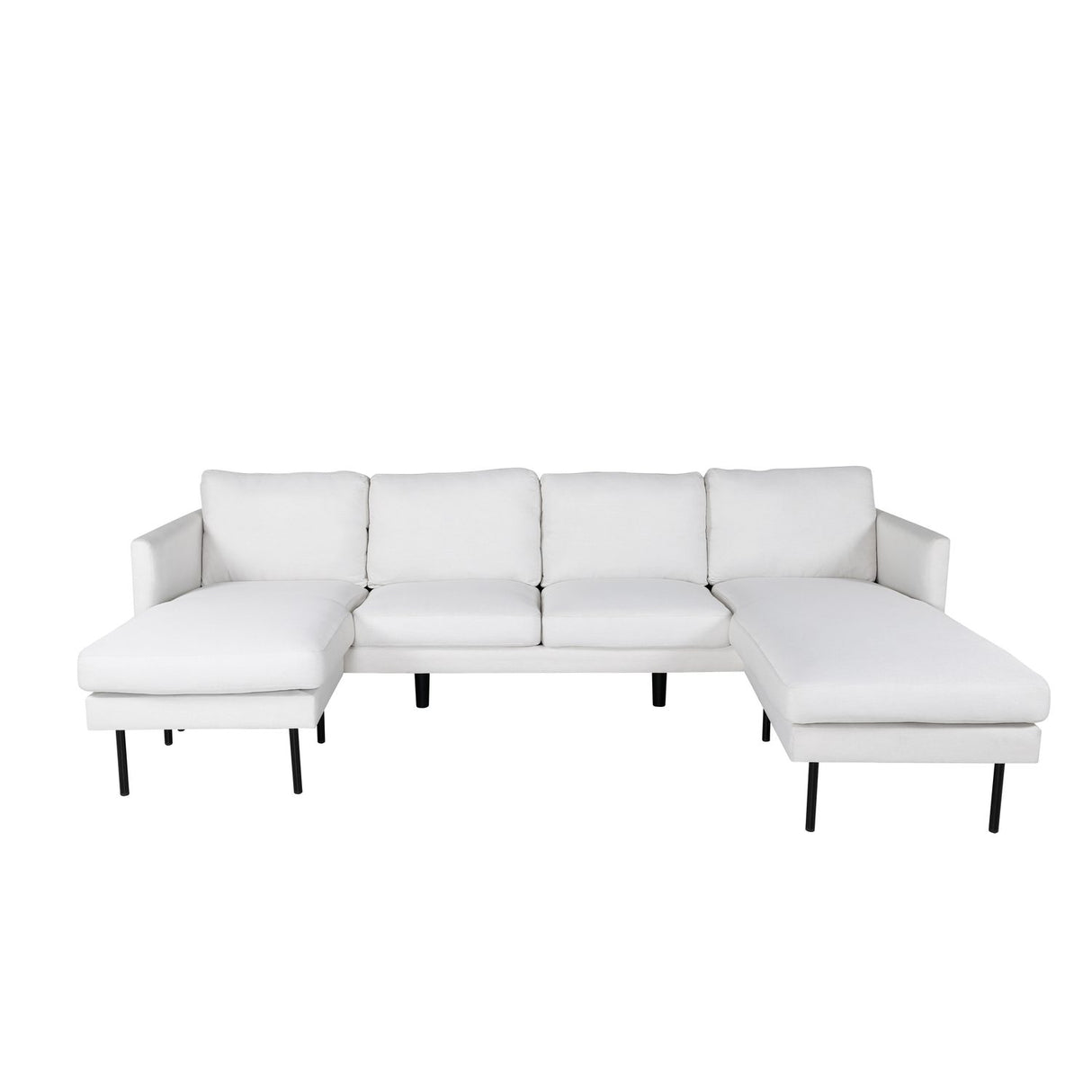 Zoom Schäslongsoffa Ljusbeige