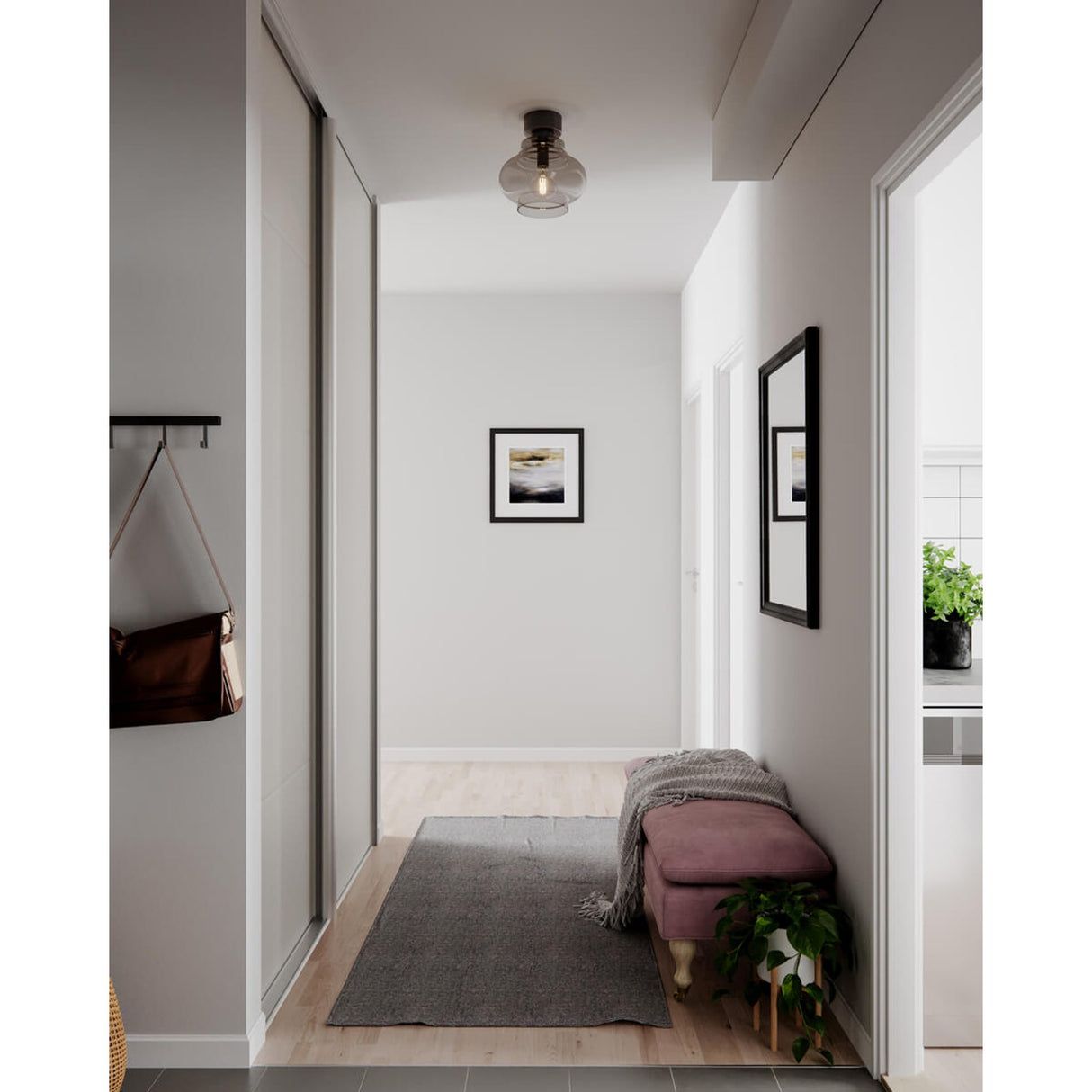 Dolores Plafond Grå