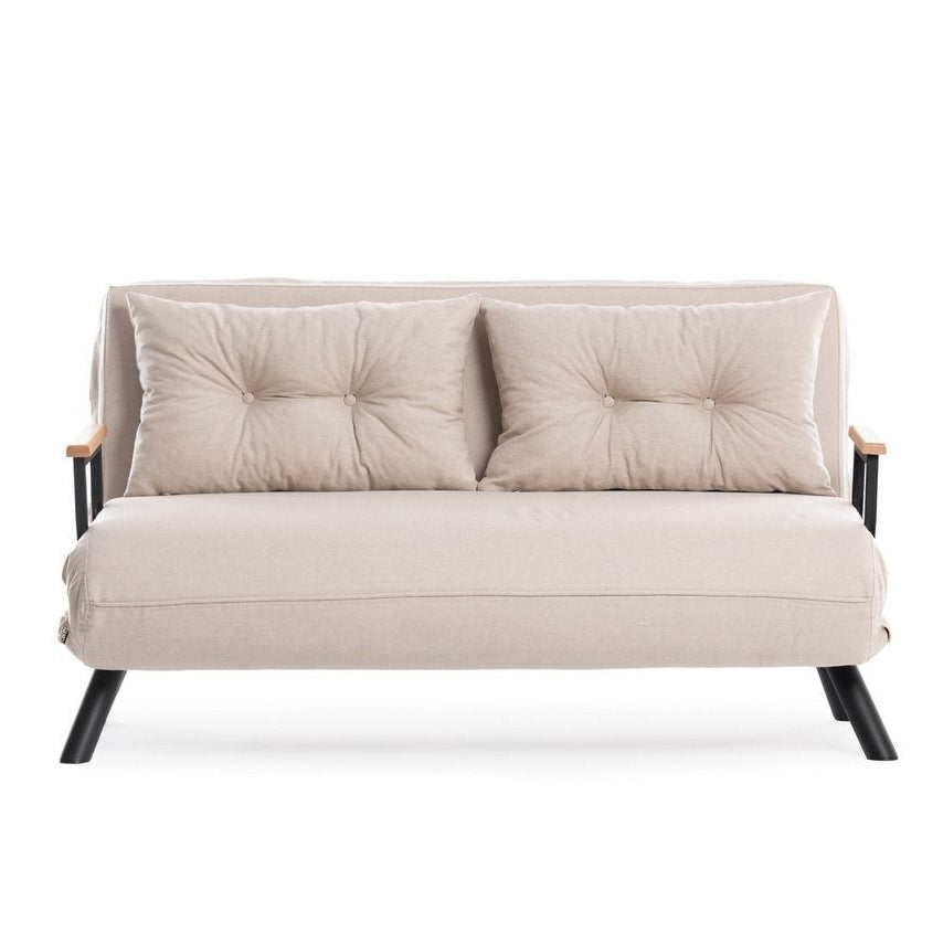 Apia 2-sits Bäddsoffa Dark Creme