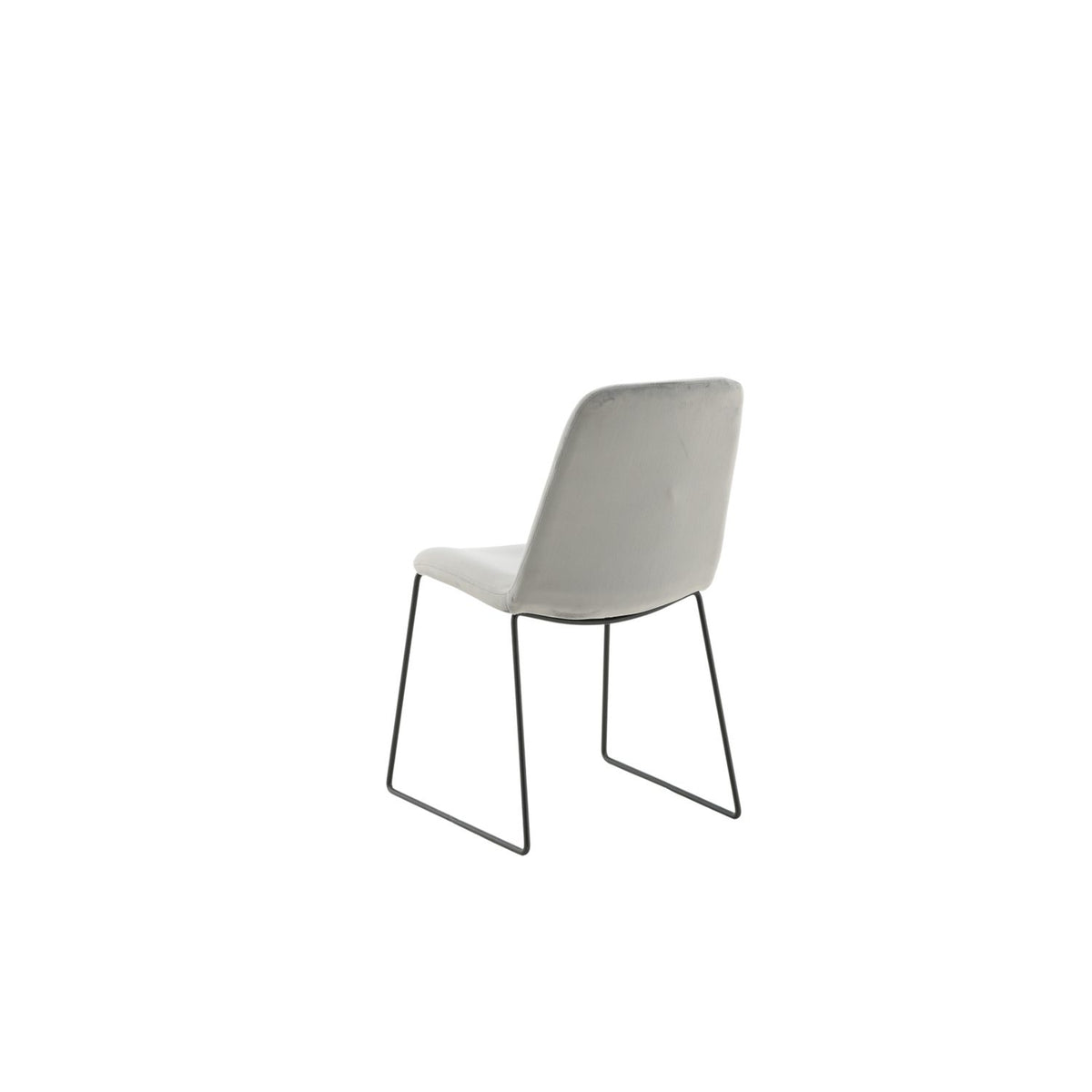 Muce Matstol Svart, Grå, Polyestersammet, 63 x 84 x 43