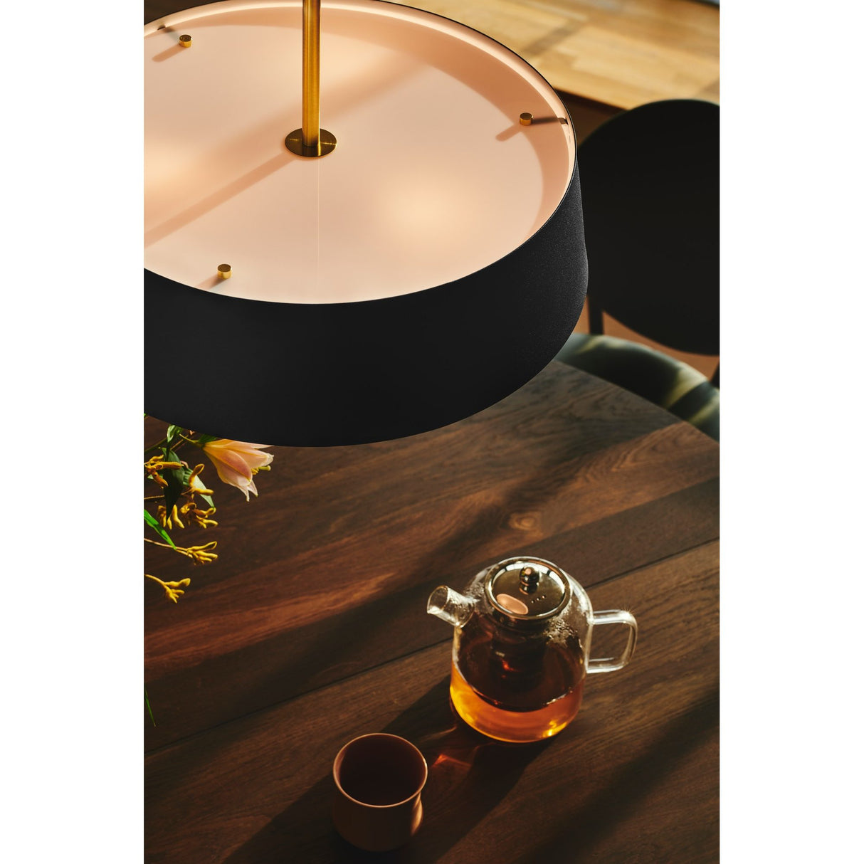 Clasi Svart Taklampa 45 cm