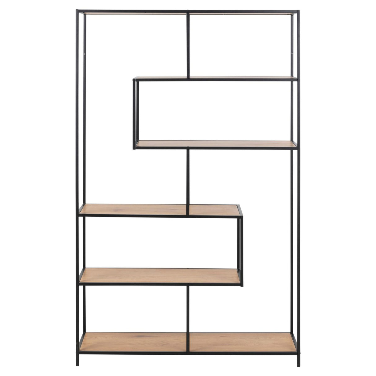 Notting Hill Bokhylla 185x114x35 cm Ek