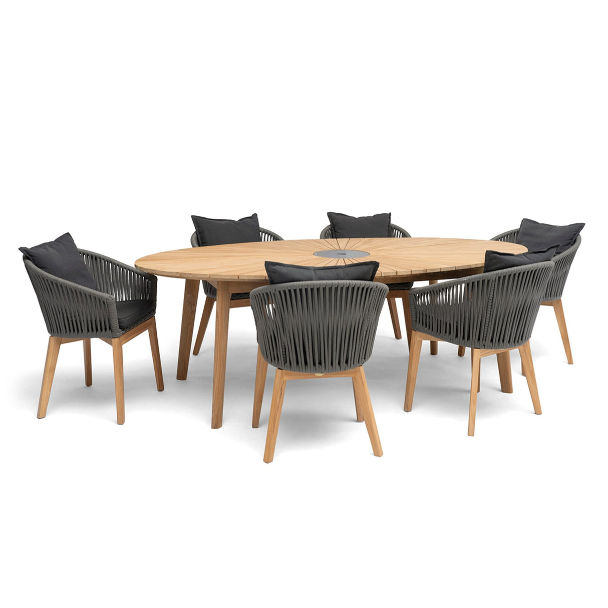 Sandhammaren Utebord 220 cm Natur