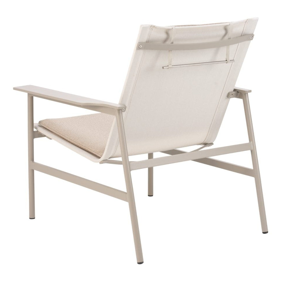 Soro Loungefåtölj Khaki/Teddy Beige