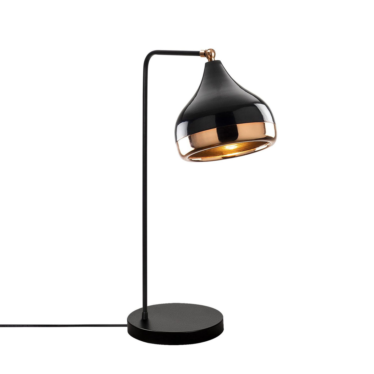 Kingstown Bordslampa Svart koppar