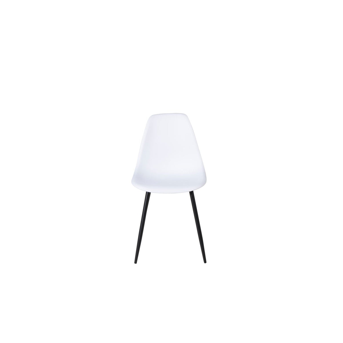 Polar Matstol Svart,Vitt, Plast, 58 x 81 x 46