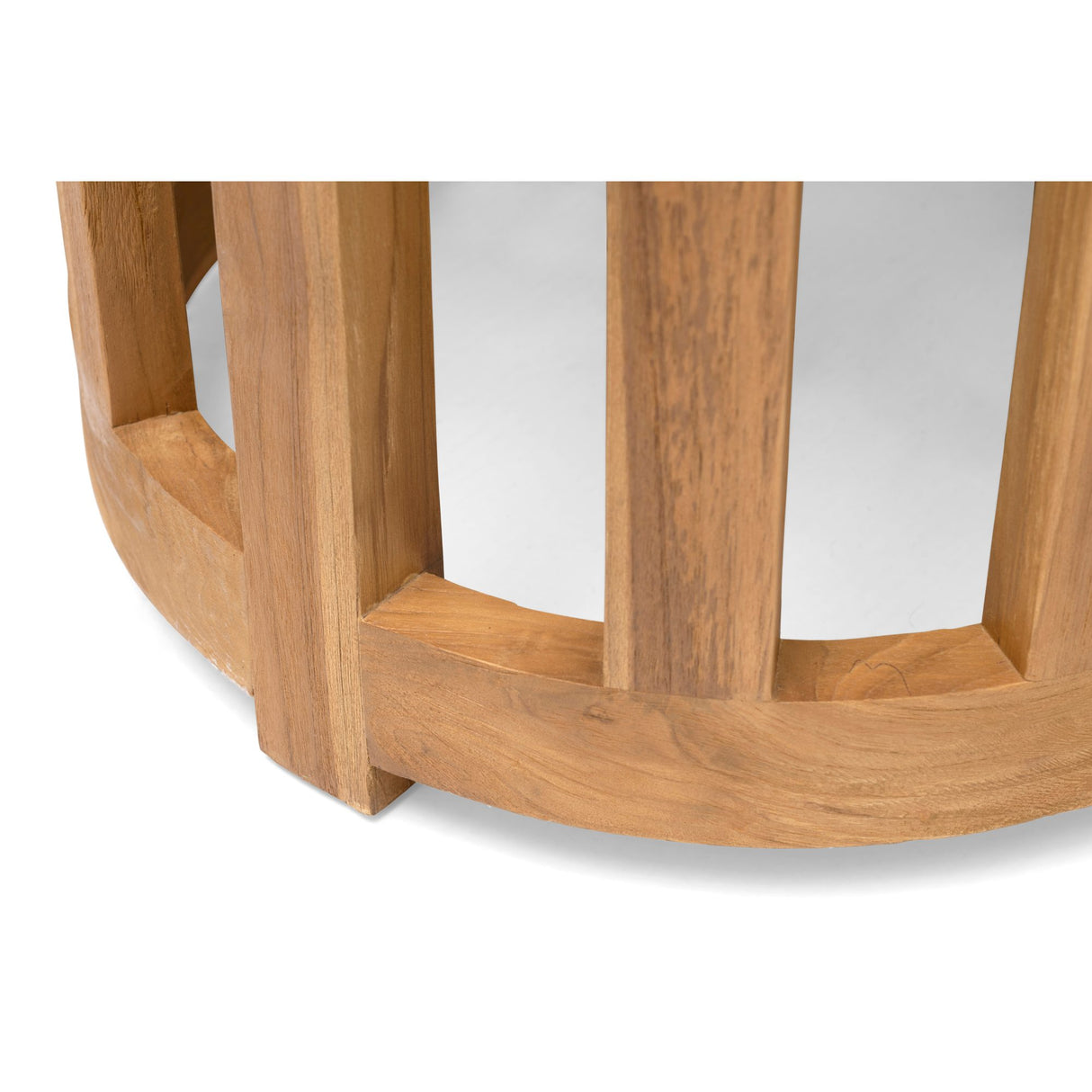 Himmelsnäs Utesidobord Ø50 cm Brun