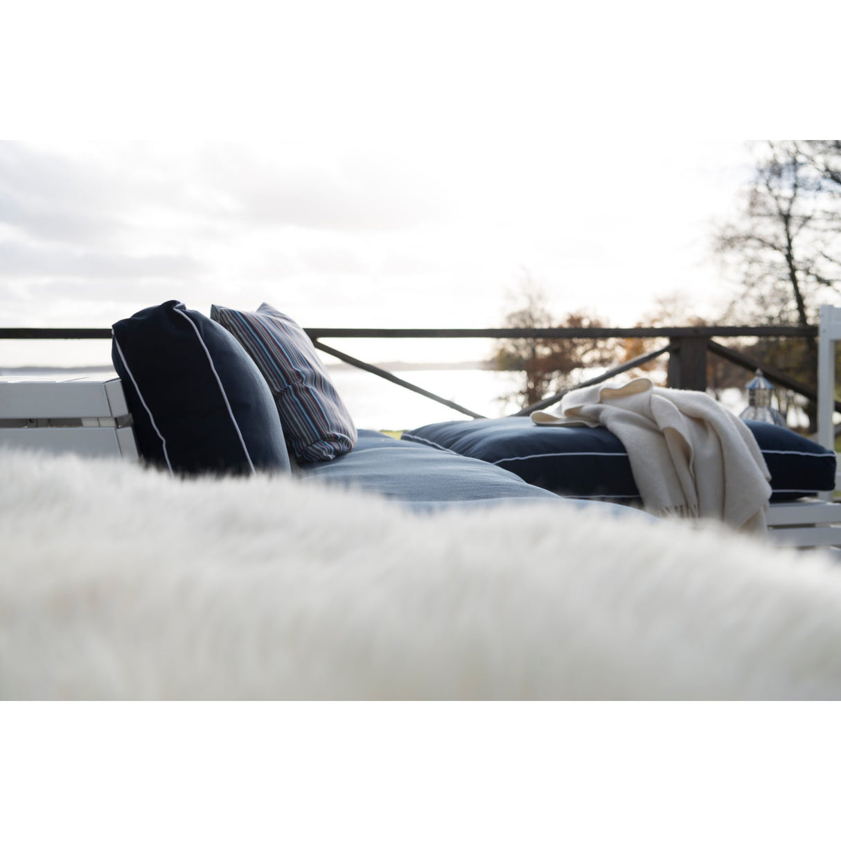 Bara Vara Dralon Blå Divandyna