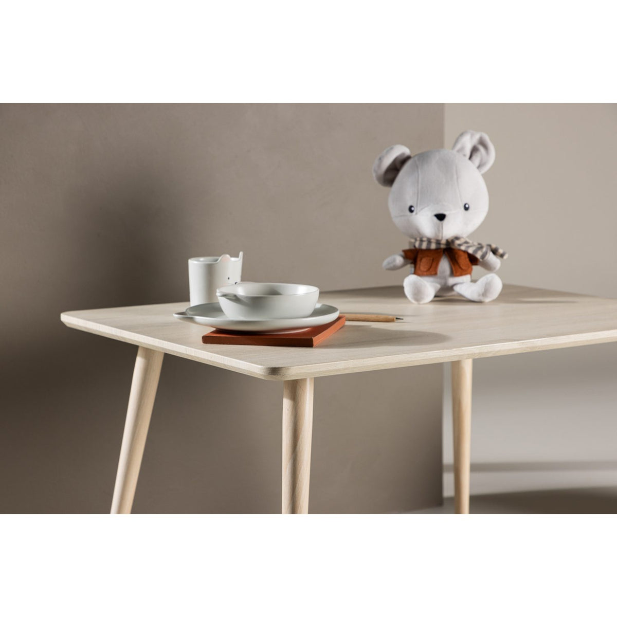 Polar Barnbord Vitpigmenterad