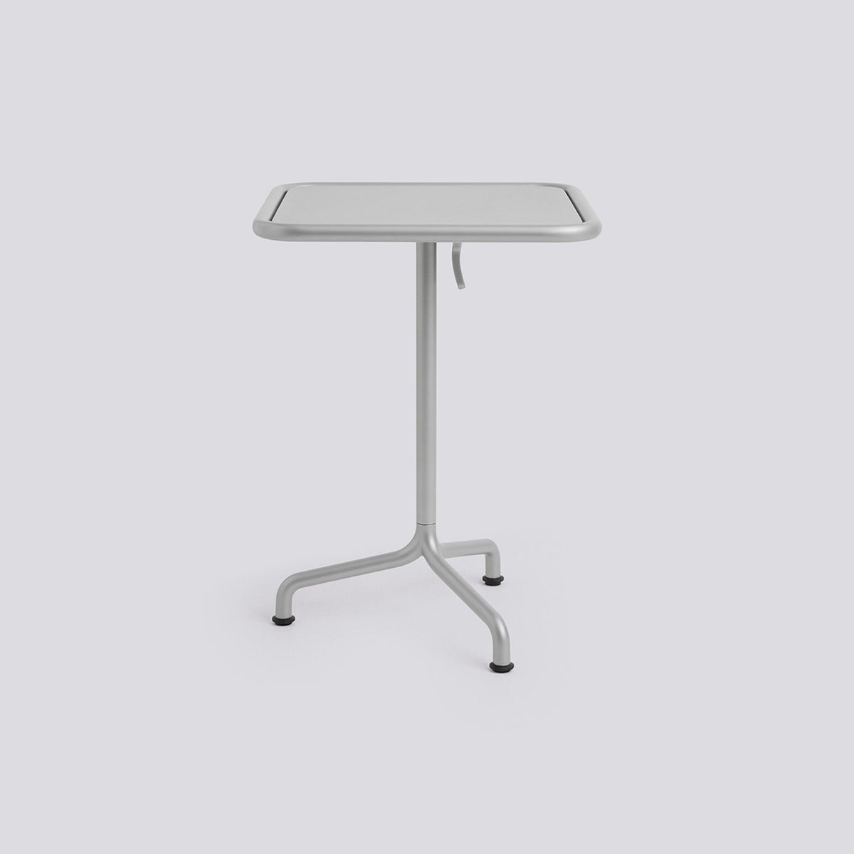Deville L55 × B55 × H74 cm Cafébord Silver grey