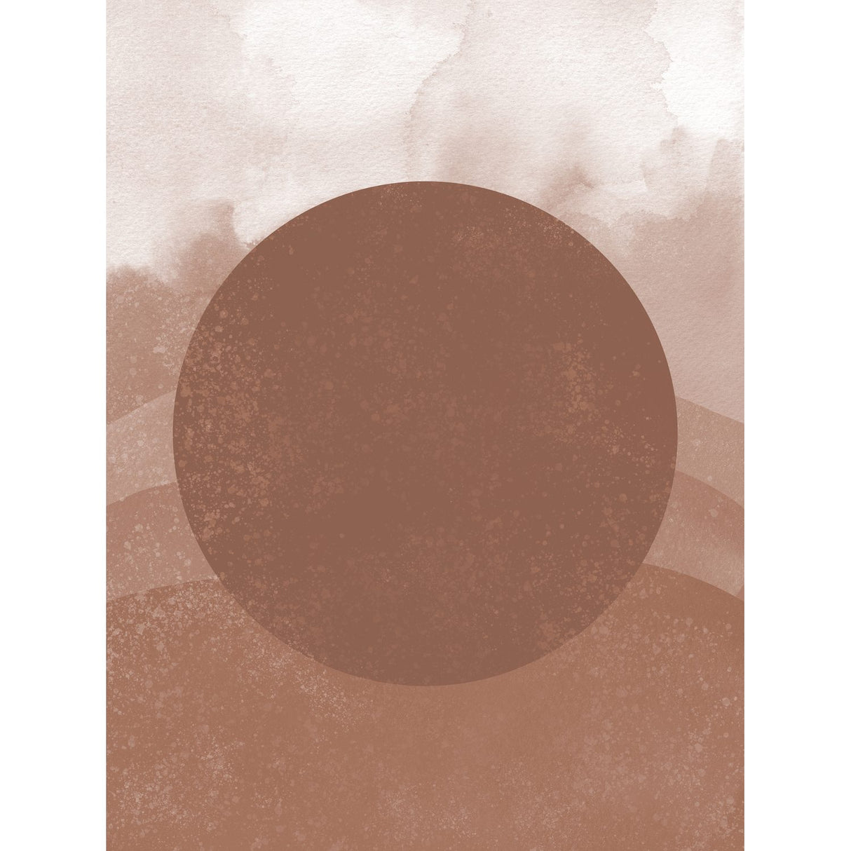 Mjuka nyanser Poster Brun, 30 x 40 cm