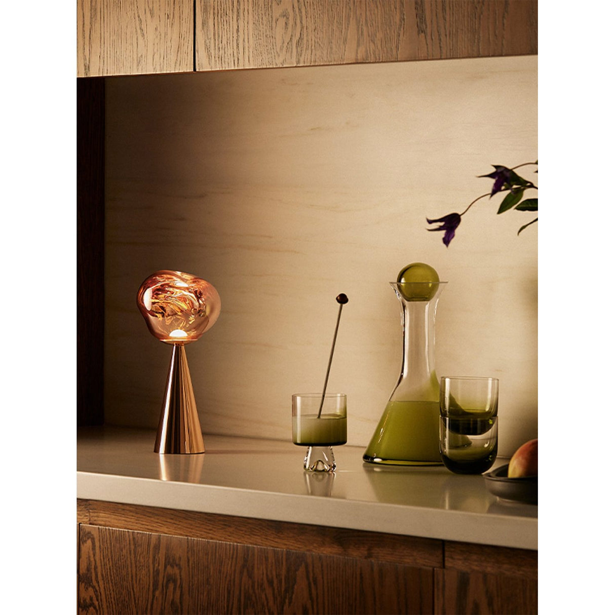 Melt Portable Portabel lampa Copper