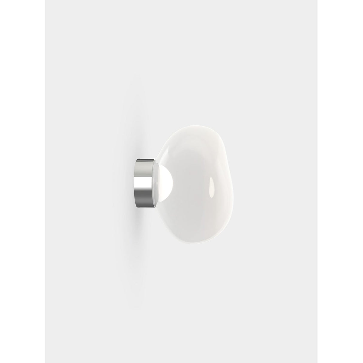 Melt Mini Vägg- och ytbelysning Opalescent, Silver
