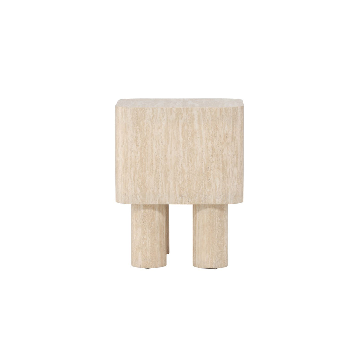 Klirou Sidobord Beige, 40 x 40
