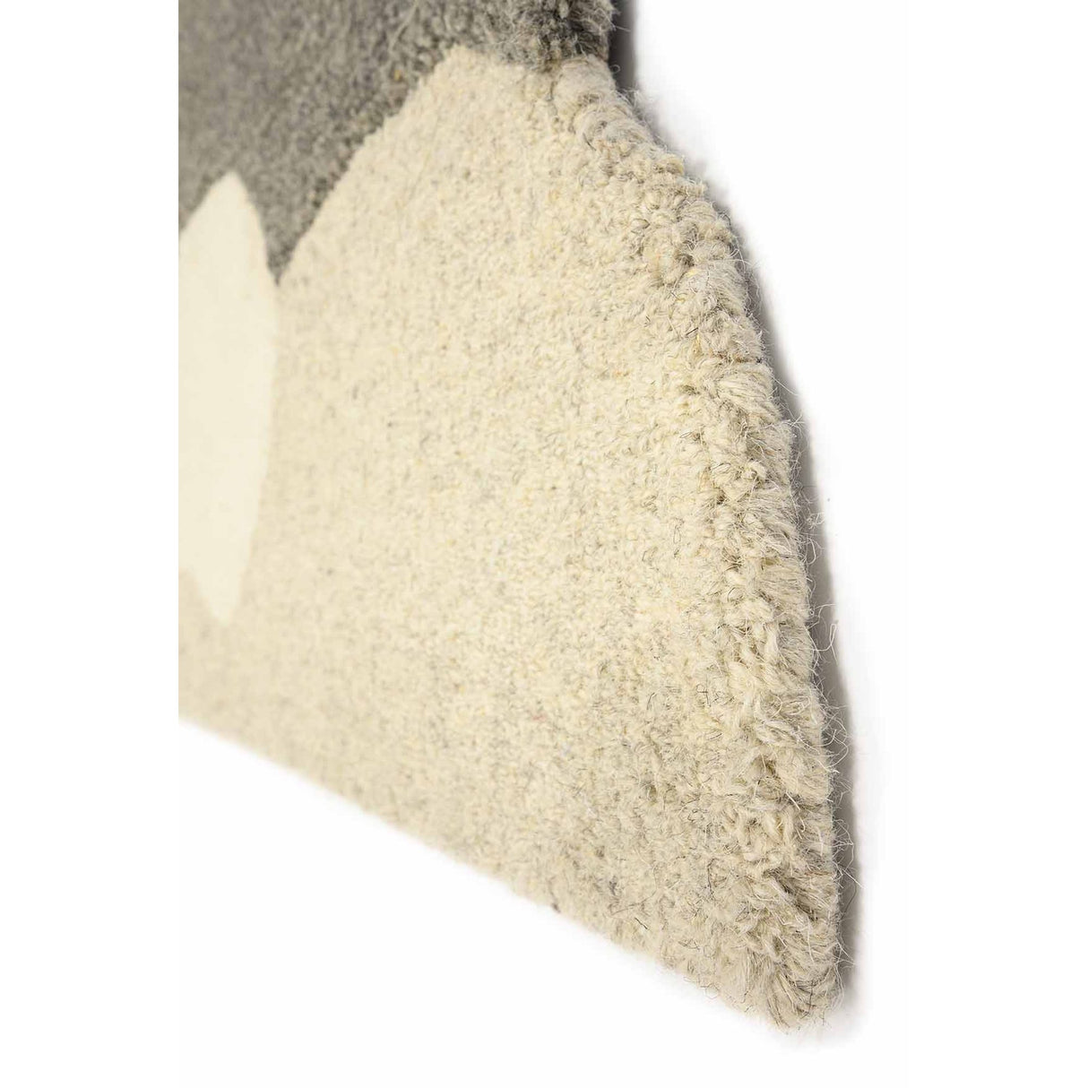 Yrsa Brun/Grå Tuftad Matta