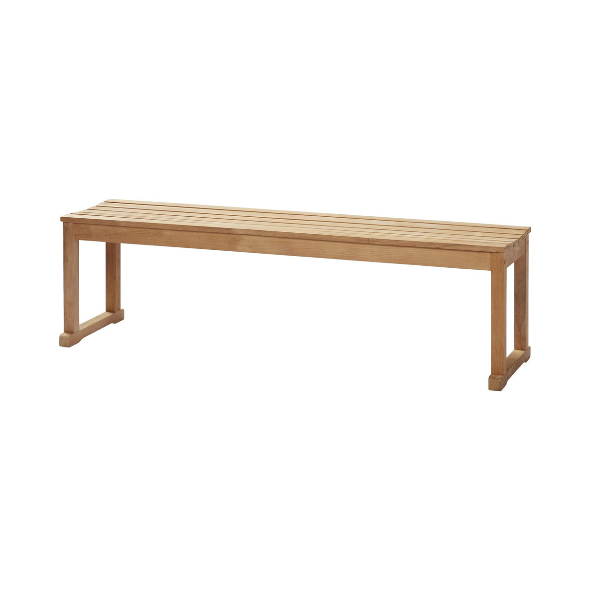 Vega Teak Trädgårdsbänk 150x40 cm - 3 personer