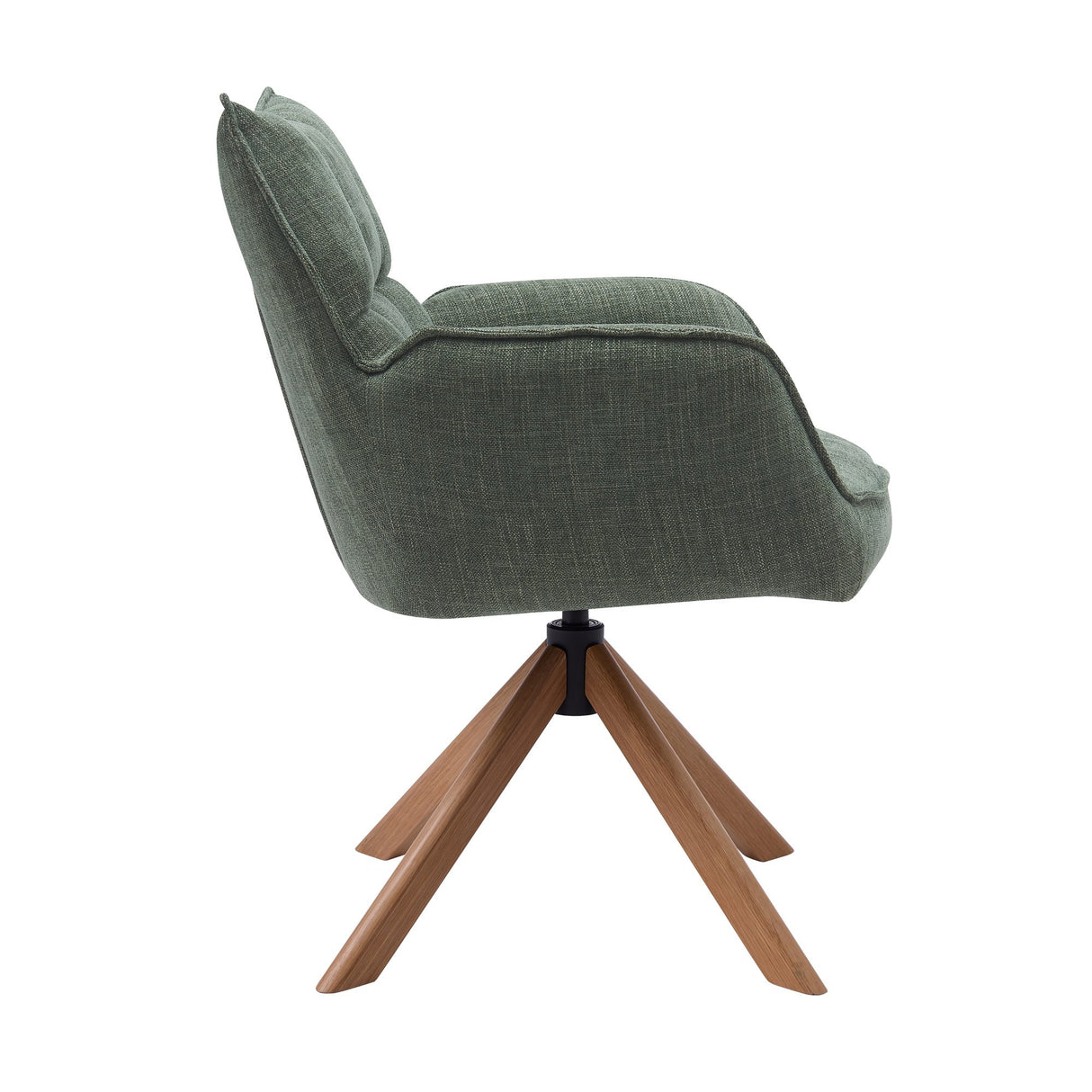 Strada Stol Skogsgrön, Massiv ek