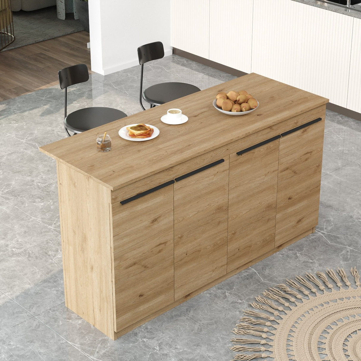 Muscat Bord (160 x 90 x 60 cm) Ek Köksbord