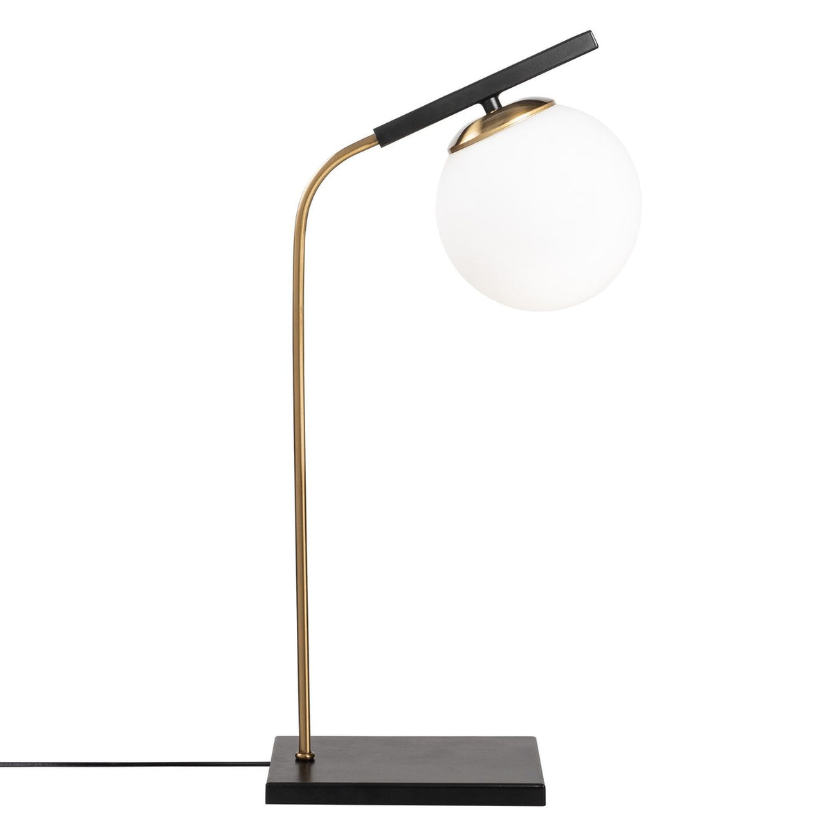 Lima (15 x 26 cm) Guld Svart Bordslampa