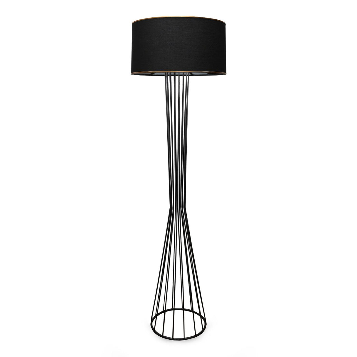 Hobart (21 x 38 cm) svart Golvlampa