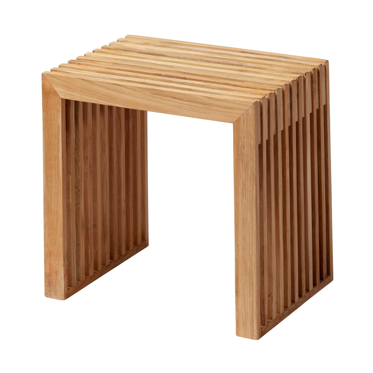 Rib 45x35 cm Pall Teak