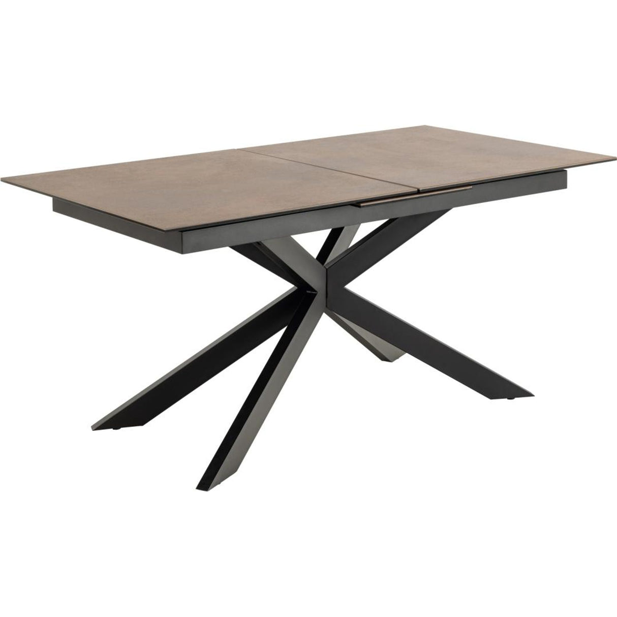 Armand Matbord 90x168-210 cm Rostbrun Lemco