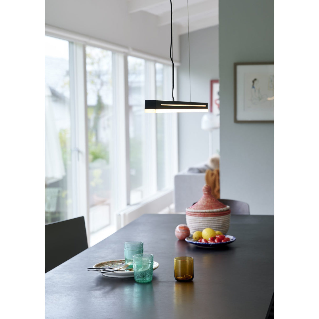 Skylar Taklampa Svart