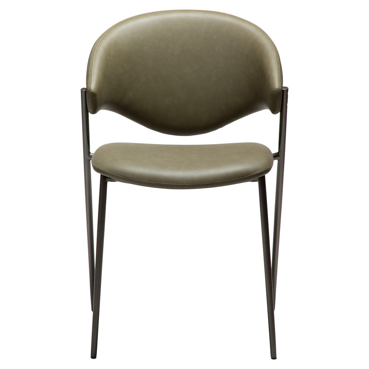 Zone Stol Dark Olive Art.Leather