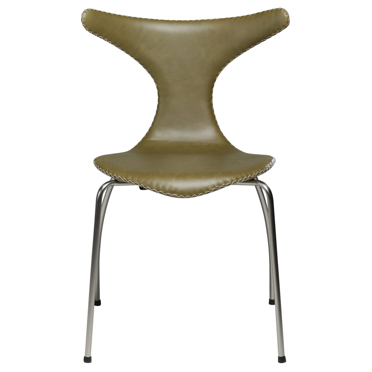 Dolphin Stol Moss Green Art.Leather