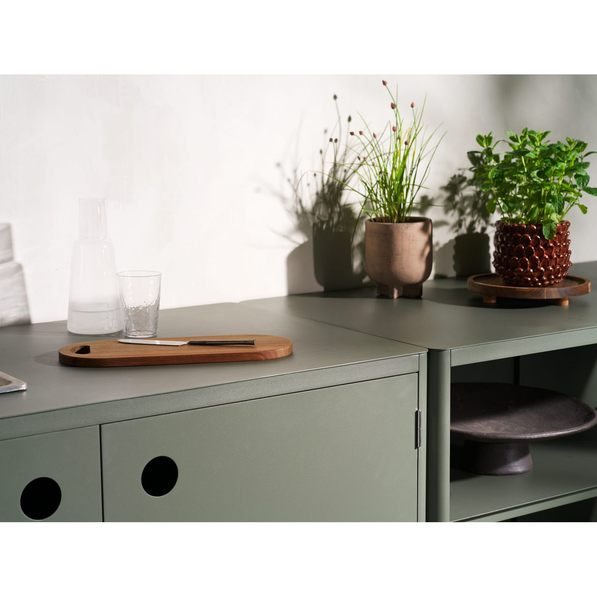 Kelia Utekök Med diskbänk & kran Nordic Green