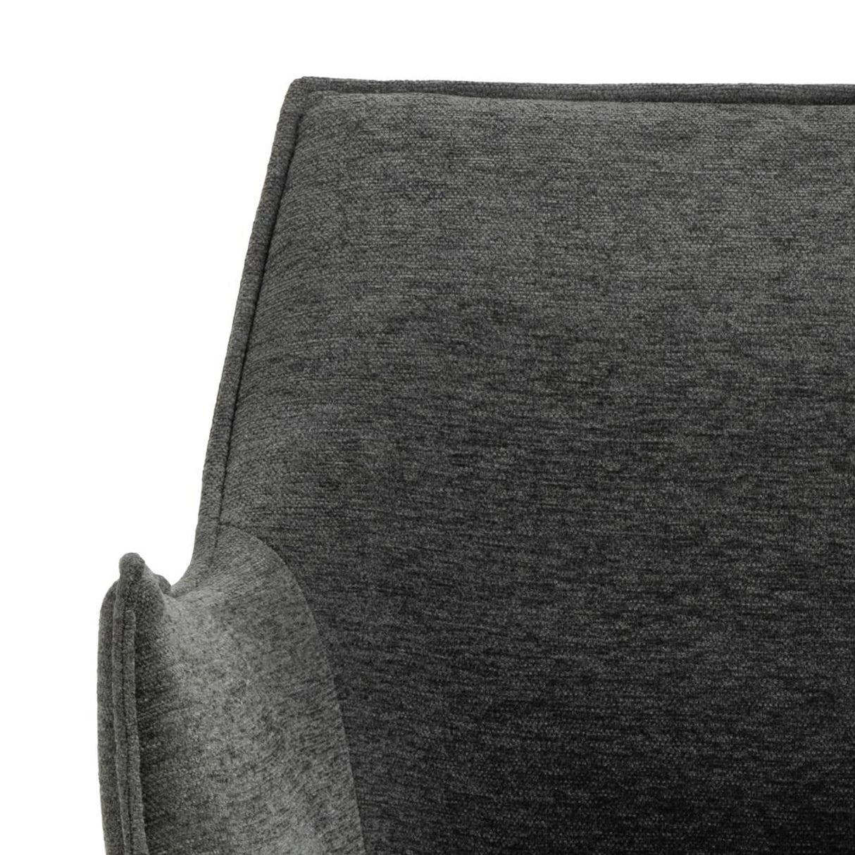 Gaston Karmstol Apia tyg Mörkgrå