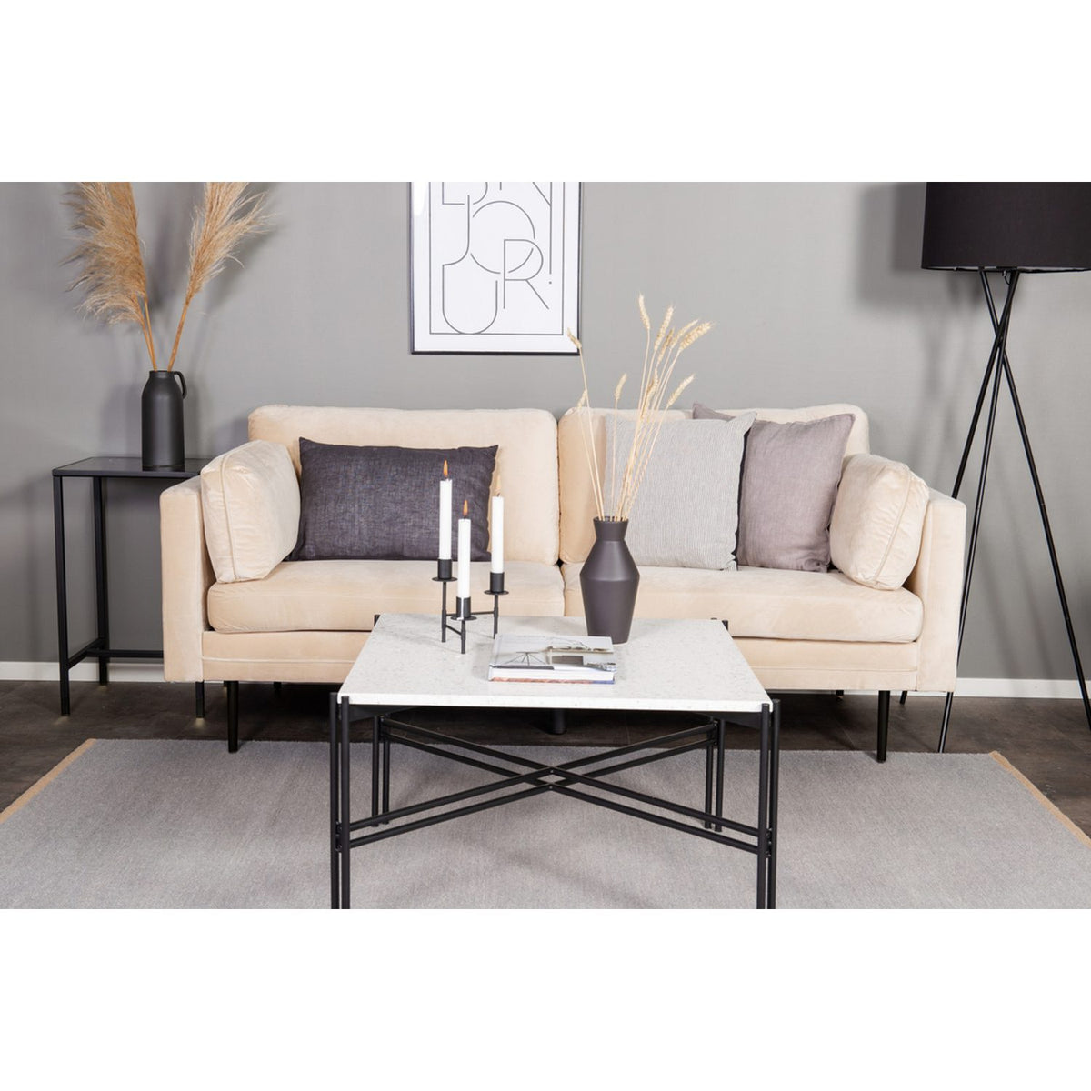 Boom 3-sitssoffa Beige