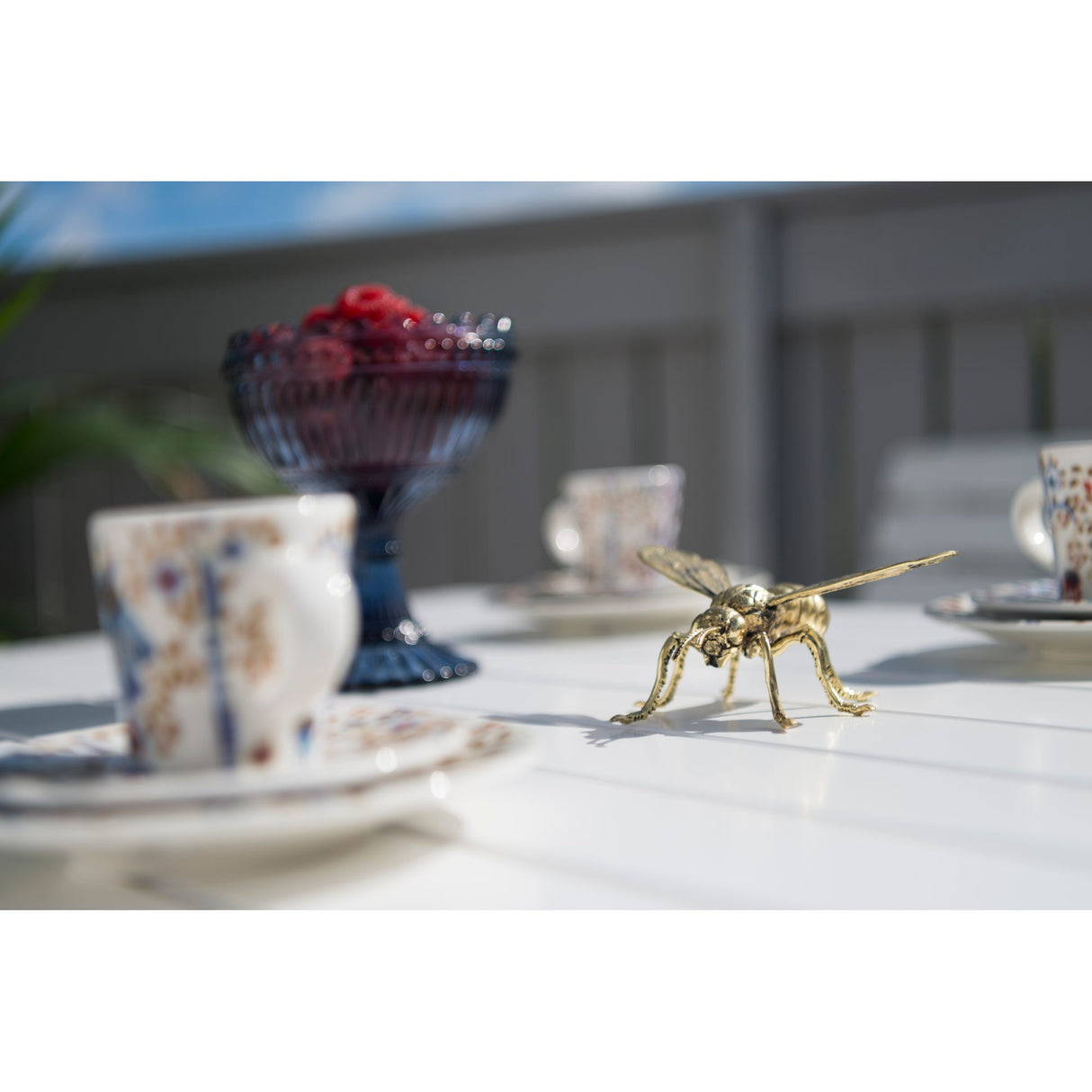 Åre Cafébord 95x72 cm Vit