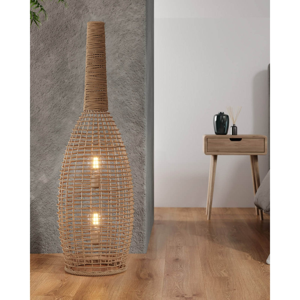 Seagrass Golvlampa Natur