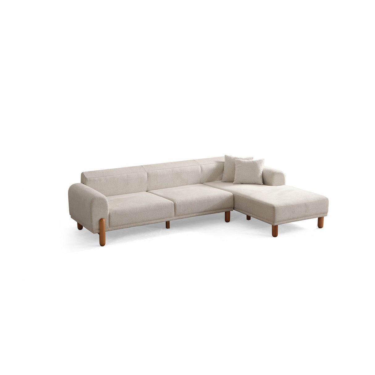 Lyke (290-180 x 88 x 75 cm) Hörnsoffbädd Höger