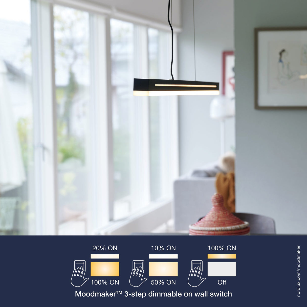 Skylar Taklampa Svart