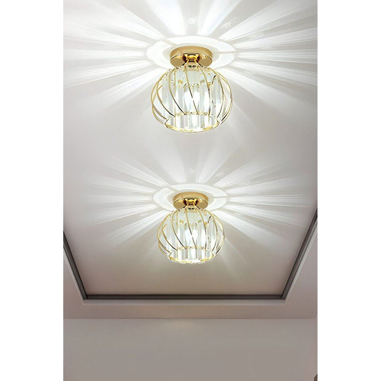 Bella Luce (H 20 cm) Ljuskrona Guld