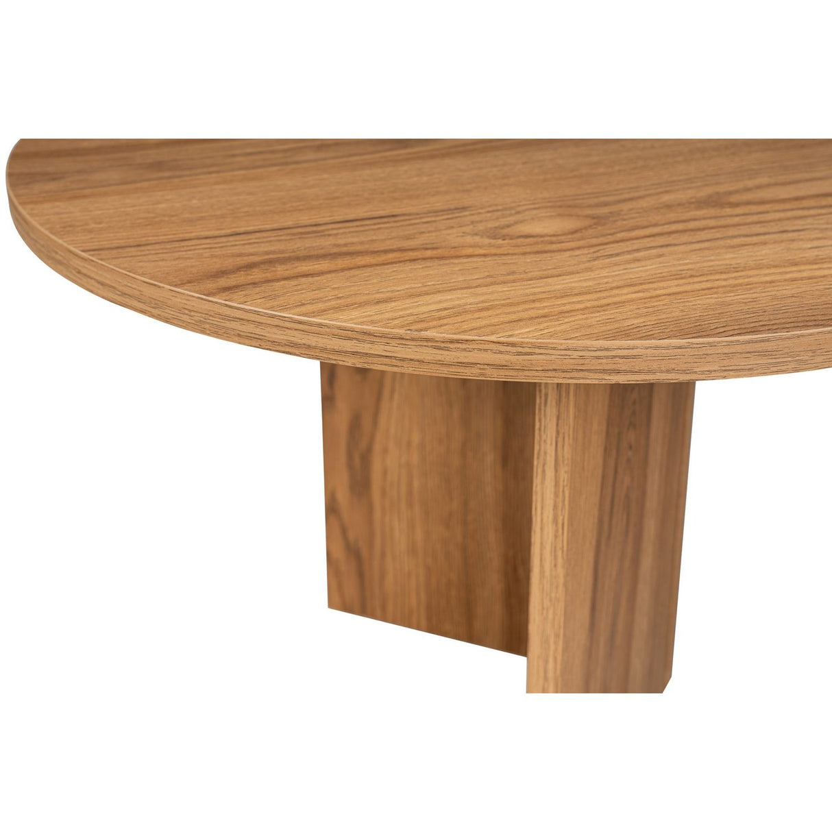 Oval (120 x 40 x 60 cm) luta Soffbord