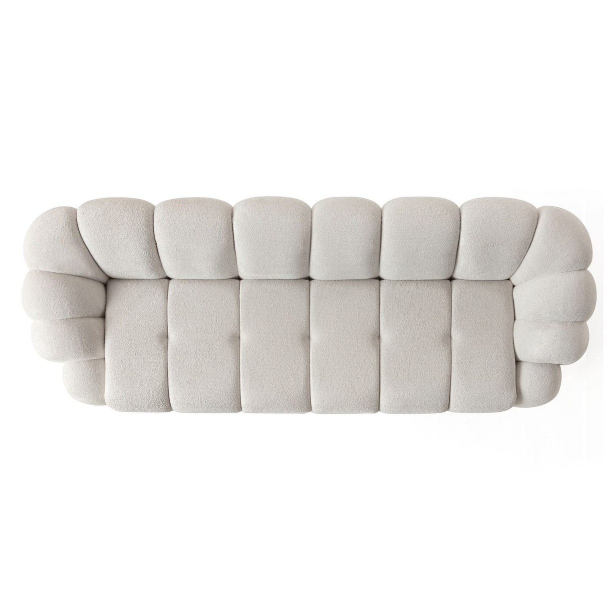 Octavio (268 x 70 x 80 cm) 4-sits soffa Vit