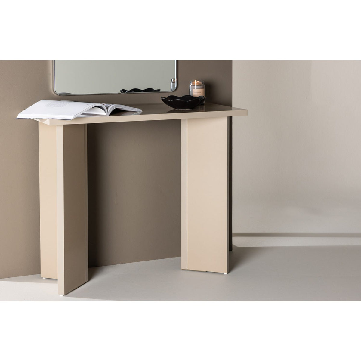 Kristiansund Skrivbord Beige, 42 x 90