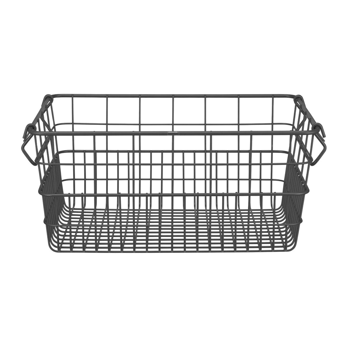 Kago storage basket 17 x 37 x 27 cm Förvaringslåda Anthracite, Rektangulär