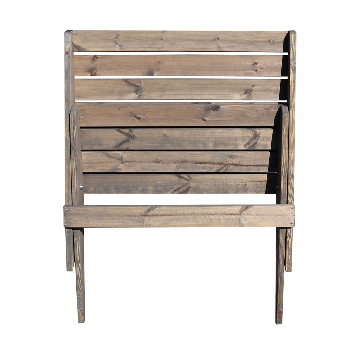 Granny Utestol Double Furu Oljad Grå