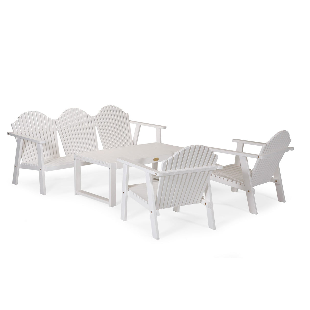 Gotland Utebord 60 x 120 cm Vit